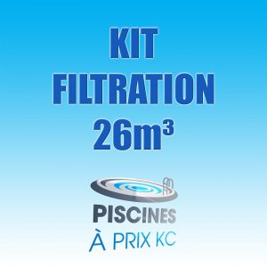 Kit filtration 26m³