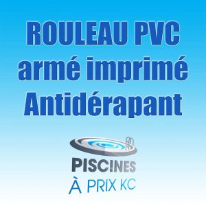 Rouleau PVC armé imprimé antidérapant